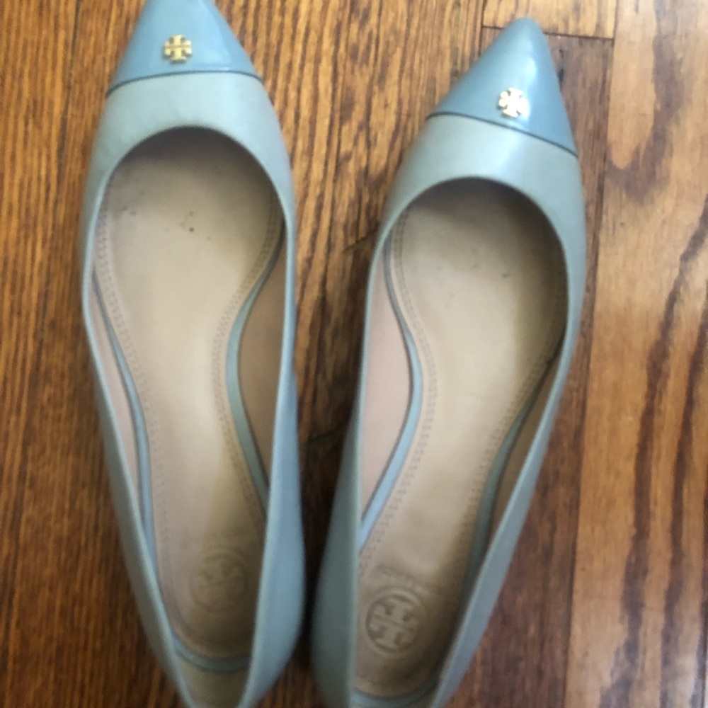 Tory Burch Blue Flats